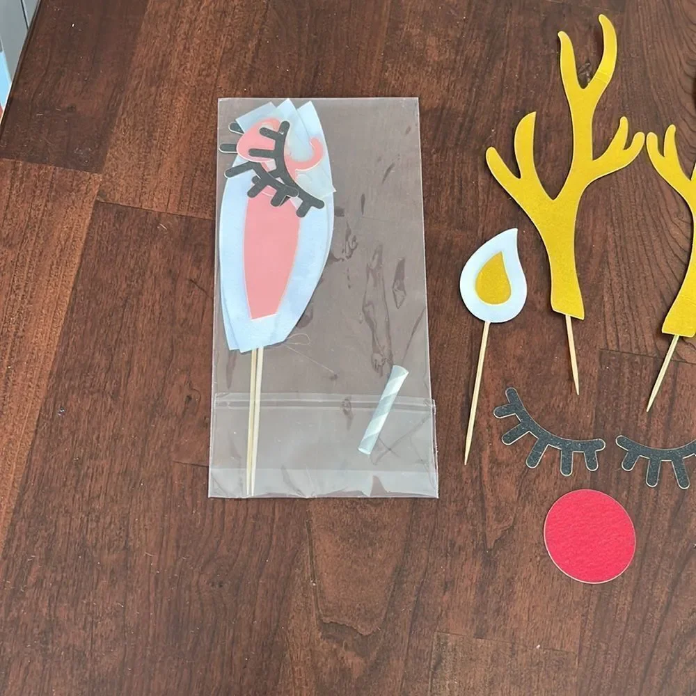 Cake Topper set of 3